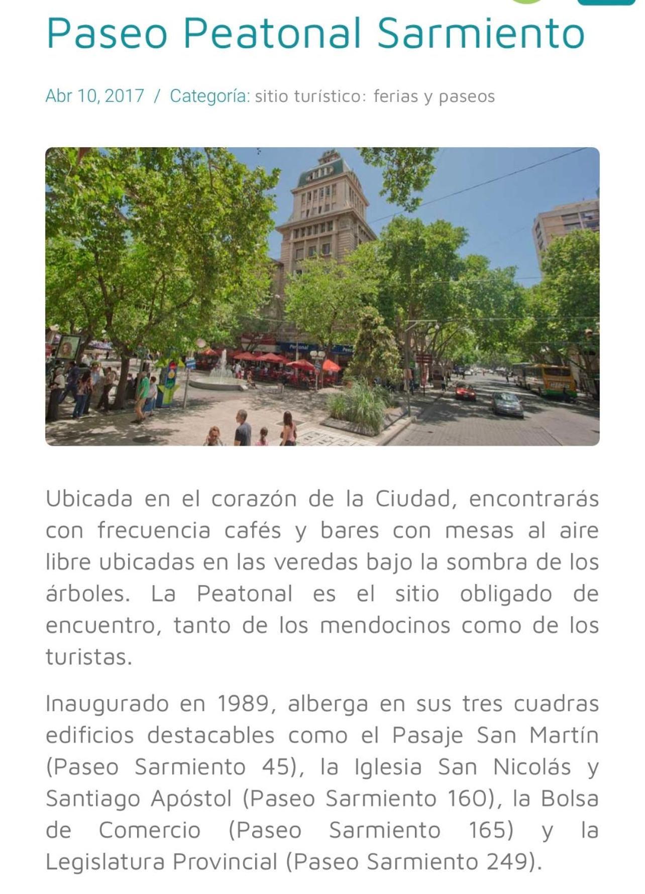 Mendoza Suites 3 -Parking Disponible- Exterior photo